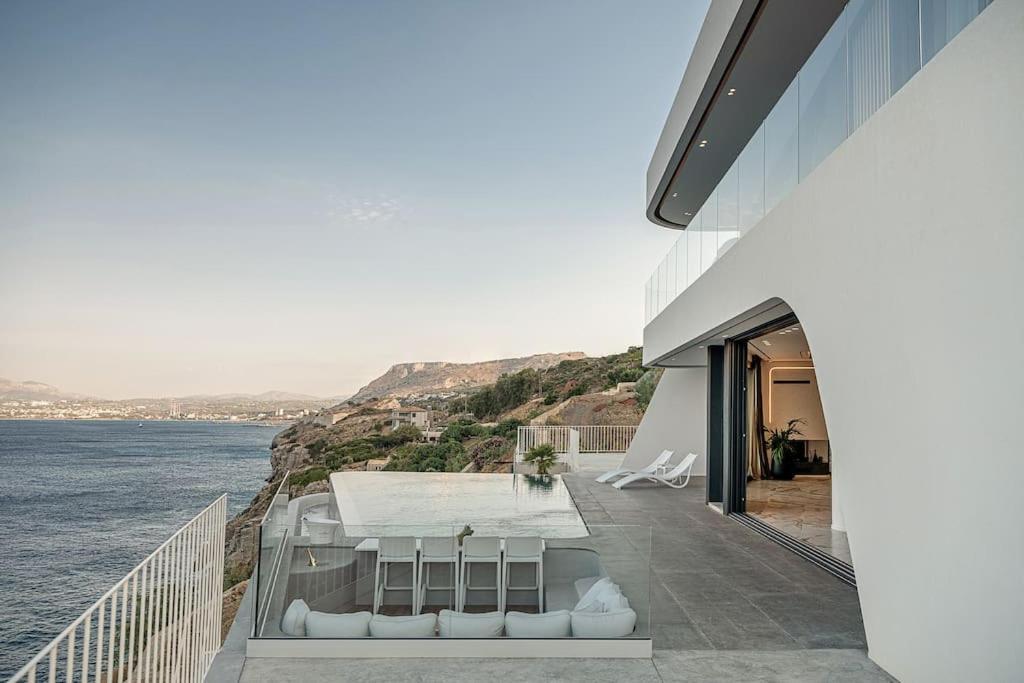 Meltemi Villas Crete Iráclio Exterior foto